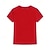 preiswerte Jungen 3D Vision &amp; Geometrie-Jungen 3D Buchstabe T-Shirt Kurzarm Sommer Frühling Modisch Basic 100% Baumwolle kinderkleidung 4-12 Jahre Rundhalsausschnitt Outdoor Casual Täglich Regular Fit