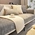 baratos Manta de sofá-conjunto de almofadas de sofá de chenille moderno design simples e elegante em cinza quatro estações universal luxuoso protetor de sofá antiderrapante de cobertura total perfeito para um elegante e sofisticado