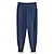 baratos Clássico-Homens Calças de linho Calças Patchwork Com Cordão Harém Côr Sólida Respirável Secagem Rápida Rua Casual Roupa Esportiva Ajuste Largo Preto Cinzento Micro-Elástica / Inverno / Calça cortada / Leve
