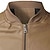 abordables Chaqueta de cuero sintético-Hombre Chaquetas de Cuero Chaqueta casual Chaqueta de motociclista Diario Vacaciones Resistente al Viento Mantiene abrigado Bolsillo Otoño invierno Plano Moda Clásico Escote Chino Regular Cuero