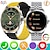 abordables Bracelets connectés-696 TN88 Montre intelligente 1.43 pouce Montre intelligente avec bracelet Bluetooth Podomètre Rappel d&#039;Appel Moniteur de Sommeil Compatible avec Android iOS Femme Hommes Mode Mains-Libres Rappel de