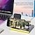 abordables Cargadores inalámbricos-Estación de carga de cargador inalámbrico Estación de carga multiusb de 8 puertos certificado CE rohs carga inalámbrica rápida fcc magsafe magnético para teléfono móvil tableta iphone ipad tabletas de