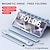 Χαμηλού Κόστους Samsung Θήκη-τηλέφωνο tok Για Samsung Galaxy Z Fold 7 Z Διπλώστε 6 Z Fold 5 Z Fold 4 Z Fold 3 Πίσω Κάλυμμα και προστατευτικό οθόνης Μαγνητική Προστατευτικό για όλο το σώμα Ρετρό Πανοπλία PC