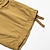 preiswerte Cargo Shorts-Herren Cargo Shorts Kurze Hosen Unterhalb der knielangen Shorts Caprihose Kurze Hose für Wanderer Multi Pocket Glatt Wadenlänge Täglich Basic Groß und hoch Wein Armeegrün