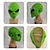baratos Máscaras-Alienígena Dia das Bruxas Máscara / Adereços de Halloween Máscara de Carnaval Traje Assustador Adulto Homens / Mulheres Dia Das Bruxas / Carnaval Fantasias fáceis de Halloween Vestir-se