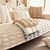 economico Copridivano per animali domestici-soffice copridivano a righe in peluche - tessuto ultra morbido e accogliente - elegante design a righe - protegge il divano da macchie, schizzi e graffi - migliora il comfort e l&#039;arredamento