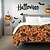 billige Halloween soverom-halloween gresskar teppe koselig og mykt plagg perfekt for skummel sesong festlig halloween dekor med gresskar design