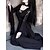 economico Vestiti-Punk &amp; Gotico Vestito Strega Morticia Addams Tinta unica Costume Per donna Fantasia Notte di Valpurga Halloween Carnevale Festa / Sera Adulti Vestito