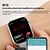 economico Braccialetti intelligenti-696 MT500 Orologio intelligente 1.97 pollice Intelligente Bracciale Bluetooth ECG + PPG Monitoraggio della temperatura Pedometro Compatibile con Android iOS Da uomo Chiamate in vivavoce Promemoria di