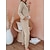 preiswerte Damen Schlafanzüge-Damen-Pyjama-Sets in reiner Farbe, modisch, Basic-Komfort für zu Hause, tägliches Bett, atmungsaktiv, Rundhalsausschnitt, lange Ärmel, Hosentasche, elastische Taille, Herbst-Winter-Home-Outfits