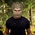 abordables Accessoires-Roi Singe Masque Accessoires Halloween Mythe noir : Wukong Drôle Déguisement effrayant Adulte Homme Halloween Carnaval Déguisements d'Halloween faciles Se déguiser