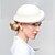 billige Festhatter-hatter 100% ull beret lue bryllup kveld fest elegant bryllup med faux perle cap hodeplagg hodeplagg