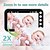economico Baby monitor-Baby Monitor 1 mp Pixel effettivi IR telecamera 330 ° Angolo di campo 5 m Portata luce notturna