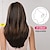 voordelige Synthetische trendy pruiken-pruiken voor vrouwen highlight pruik met pony gelaagd lang steil natuurlijk haar synthetische pruik