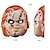 preiswerte Masken-Chucky Halloween Maske / Halloween Requisiten Chucky Gruseliges Kostüm Erwachsene Herren Halloween / Karneval Einfache Halloween-Kostüme Verkleiden