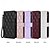 economico Cover Samsung-telefono Custodia Per Samsung Galaxy S26 Ultra Plus S25 S24 S23 S22 S23 FE S21 Ultra Plus S20 A55 5G A35 5G Custodia Portafoglio Magnetico Cerniera con Cordino Retrò Motivo Geometrico TPU Pelle PU