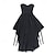 abordables Robes-Punk &amp; Gothique Médiéval Robe de cocktail Robe Bal Masqué Fille gothique Femmes Fantaisie Steampunk Halloween Carnaval Mascarade Halloween Bal de promo Festival Adulte Robe