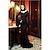 halpa Klassinen kauhu-Keskiviikko Addams Addamsin perhe Morticia Addams Mekot Muoti Elokuva-cosplay for Naisten Aikuisten Naamiaiset