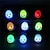abordables Iluminación de Props de Halloween-Lámpara fantasma LED para Halloween, luz nocturna de terror para fiesta, diseño de escena de casa embrujada, lámpara temática para fiesta, truco, fantasma, decoración de Halloween