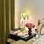 abordables lampe de chevet-Lampe de table à LED 3 couleurs source de lumière pompon rétro lampe de chevet en tissu lampe de chevet de style victorien classique haut de gamme avec bordure à franges perlées pour chambre à coucher