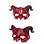 abordables Masques-Masque de Diable Halloween Accessoires Halloween Adultes Hommes Femmes Unisexe Costume Horrible Effrayant Halloween Carnaval Costume Facile pour la Nuit de Walpurgis