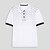 economico Polo classica da uomo-Per uomo POLO Camicia da golf Golf Informale Classico Manica corta Comodo A pois Puois Pulsante frontale Estate Primavera Standard Nero Bianco Rosso Blu marino Grigio chiaro Arancione POLO