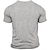 お買い得  メンズグラフィックTシャツ-メンズ短袖グラフィックTシャツ - ドルサインアイのギザギザグリンスマイルデザインライフスタイルTee