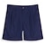 economico Vacanza-Per uomo Shorts Shorts di Lino Shorts eleganti Pantaloncini Estivi Shorts da Spiaggia Tasca Bottoni Semplice Comodità Traspirante Corto Casuale Quotidiano Ferie Moda Designer Bianco Verde militare