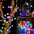 billige Solstreng lys-1 stk solcelleblomsterlys, kirsebærtræsgren lys udendørs 6,5 m/21ft 30 led fe lys ip65 vandtæt til havehegn gårdhave gårdfest indretning jul halloween dekoration