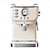 billige Kjøkkenapparater-retro kaffemaskin italiensk halvautomatisk hjemmekontor høytrykks konsentrert damp melkeskum kaffekanne