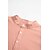 voordelige Vakantie-Voor heren Overhemd Linnen overhemd Popover-shirt Zomer overhemd Strand Kleding Overhemd met bandkraag Effen Vakantie Curise Zwart Wit Blozend Roze Groen Korte mouw Henley Zomer Kleding