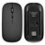 baratos Ratos-mouse óptico sem fio mouses 2.4ghz receptor usb mini mouses portáteis recarregáveis níveis de dpi ajustáveis mouse bluetooth mouses
