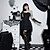 abordables Robes-Punk &amp; Gothique Médiéval Robe de cocktail Robe Bal Masqué Fille gothique Femmes Fantaisie Steampunk Halloween Carnaval Mascarade Halloween Bal de promo Festival Adulte Robe
