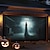 cheap Halloween Wall Tapestries-Halloween Door Decorations Outdoor Halloween Garage Door Cover Ghosts Banner Monster Window Outside Large Backdrop Decoration for Holiday Outdoor Garage Door Home Wall Decorations