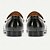 billige Premium læder loafers-Herre Tøfler &amp; Slip-ons Klassiske loafers Læder Åndbart Bekvem Skridsikker Hjemmesko Sort Grøn Efterår Vinter