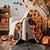 billige Halloween soverom-halloween gresskar teppe koselig og mykt plagg perfekt for skummel sesong festlig halloween dekor med gresskar design