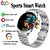 abordables Bracelets connectés-696 TN88 Montre intelligente 1.43 pouce Montre intelligente avec bracelet Bluetooth Podomètre Rappel d&#039;Appel Moniteur de Sommeil Compatible avec Android iOS Femme Hommes Mode Mains-Libres Rappel de