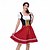 economico Dirndl-Dirndl da Donna Oktoberfest Birra Trachtenkleider Fanciulla Bavarese Tedesca Wiesn Stile Tradizionale Vestito di Stoffa per Oktoberfest