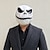 ieftine Măști-Jack Skellington Halloween Mască Decorațiuni de Halloween  Halloween Masca de carnaval Groază Adulți Bărbați Pentru femei Unisex Halloween Carnaval Costume de Halloween ușoare Îmbrăcați-vă