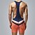 billiga Shorts, tights och byxor för män-Herr Brottningsdräkt Body Shaping Jumpsuit Shapewear Andningsfunktion Snabb tork Hög Stretch Sommar Vår Polyester Utomhus Gång Joggning Orange Grön