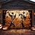 billige Halloween garage dør dække-halloween dørdekorationer udendørs halloween garagedør dæksel jack o lanterne banner stort gobelin bagtæppe dekoration til ferie udendørs garageport hjem vægdekorationer