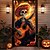 levne Halloweenové dveřní kryty-Halloween dekorace na dveře kryty dveří Den mrtvých tapisérie na dveře závěs na dveře dekorace na pozadí banner na přední dveře venkovský styl sváteční párty interiérové a venkovní dekorace