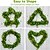 cheap Battery String Lights-5m 50LEDs Copper Wire Leaf String Light with Remote Control Battery Box String Light for Garden Party  Birthday Holiday 8 Modes Lighting Home Decoration