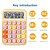 baratos Material de escritório-calculadora de mesa calculadora de mesa com função padrão calculadoras científicas portáteis para escritório pequeno calculadora infantil com tela grande &amp;botões para escola de escritório
