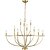 cheap Candle-Style Design-LED Pendant Light 6/9/12-Light Industrial Vintage Large Round Rustic Candle Chandelier for Living Room Bedroom 110-240V