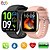tanie Inteligentne bransoletki-696 P114 Inteligentny zegarek 1.85 in Inteligentne Bransoletka Bluetooth Krokomierz Powiadamianie o połączeniu telefonicznym Rejestrator snu Kompatybilny z Android iOS Damskie Męskie Odbieranie bez