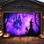 billige Halloween garage dør dække-halloween dørdekorationer udendørs halloween garagedørdæksel jack o lanterne banner stort billedtæppe baggrund fugleskræmsel dekoration til ferie udendørs garagedør hjem vægdekorationer