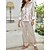 voordelige Nachtkleding voor dames-dames pyjama sets pure kleur mode comfort thuis dagelijks bed imitatie zijde zijde ademend revers lange mouw shirt broek knoop zak herfst thuis outfits
