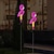preiswerte Landschaftslichter-Solar Flamingos Rasenleuchten für den Außenbereich, wasserdicht, Gartenweg, Gras, Landschaftsbeleuchtung, Terrassenlicht, Halloween, Weihnachtsatmosphäre, Hofdekoration, 1/2 Stück