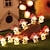 economico Striscie luci ad energia solare-4m 40led solare ciliegio fiore fungo nocciola filo di rame luci stringa esterna impermeabile natale ringraziamento giardino festa balcone decorazione casa